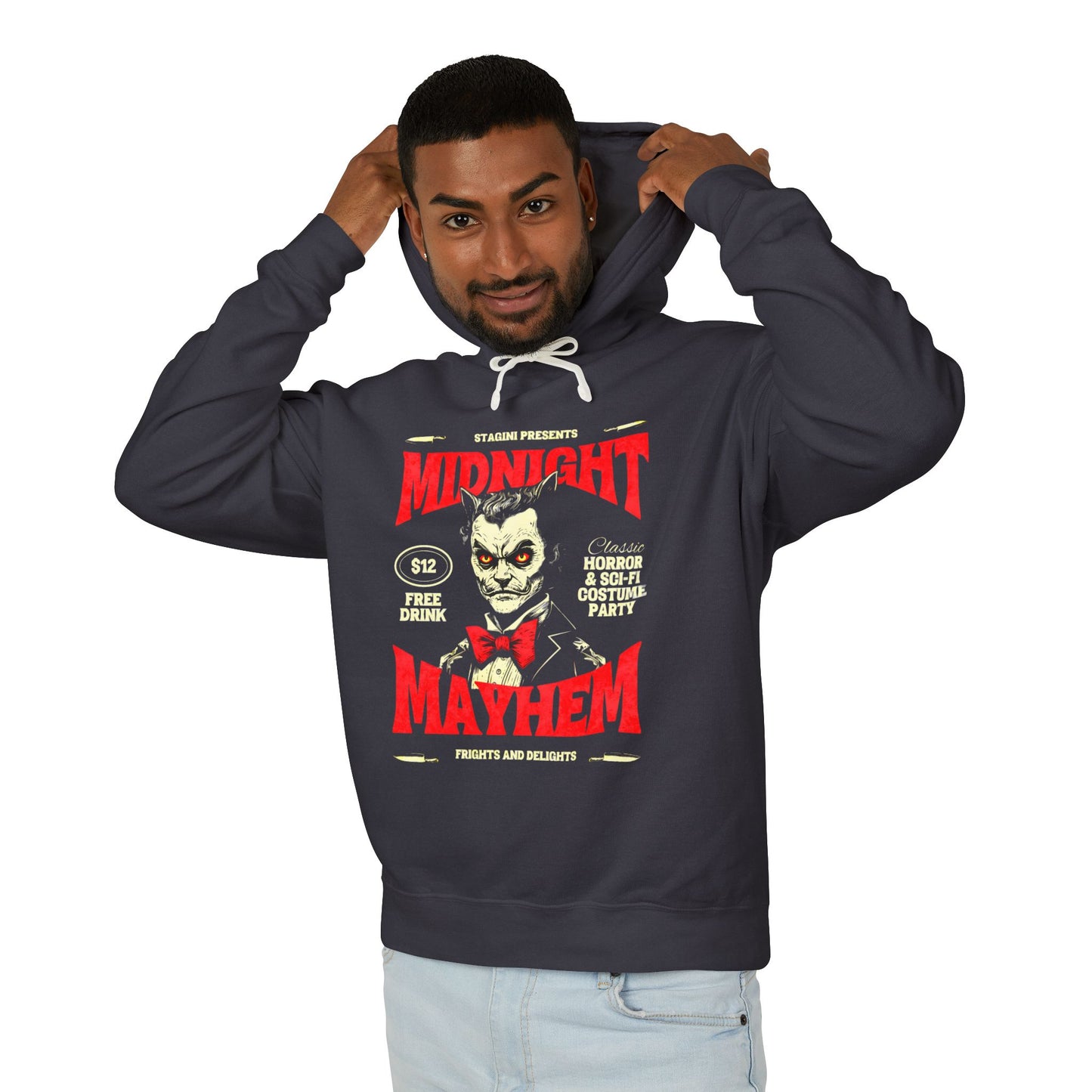 Midnight Mayhem Lightweight Hooded Sweatshirt