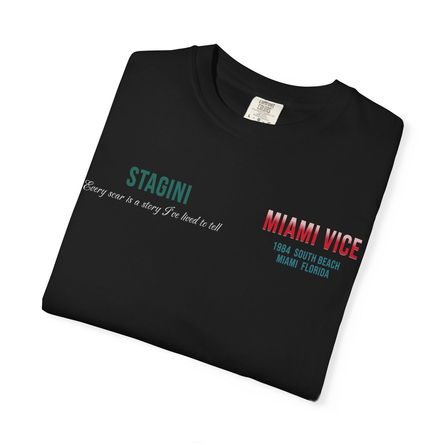 Miami Vice 1980s Retro Graphic T-Shirt