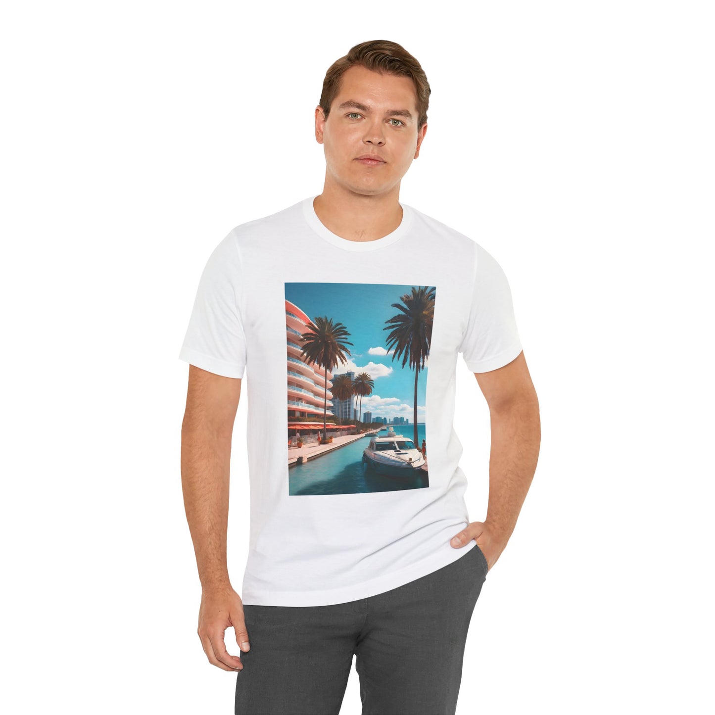 Marina Beach Jersey Short Sleeve Tee