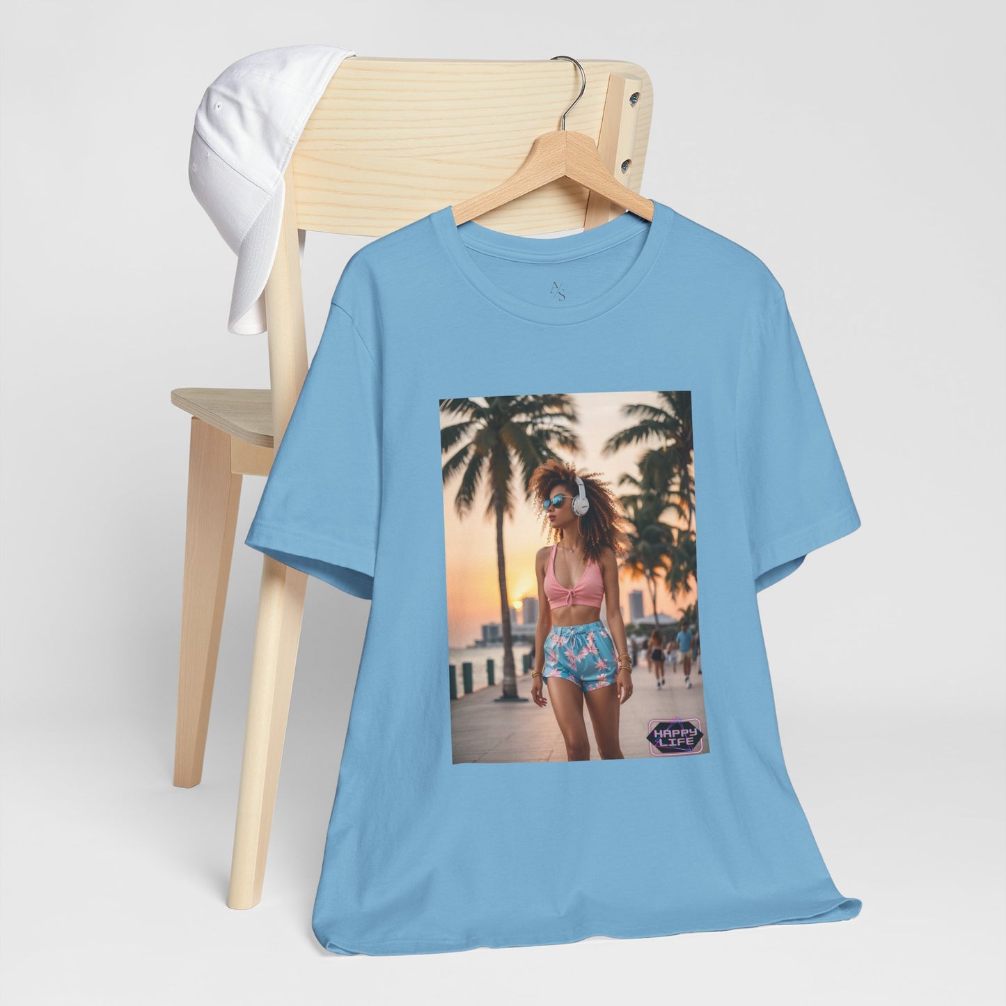 Chill Sunset Vibes Jersey Short Sleeve Tee