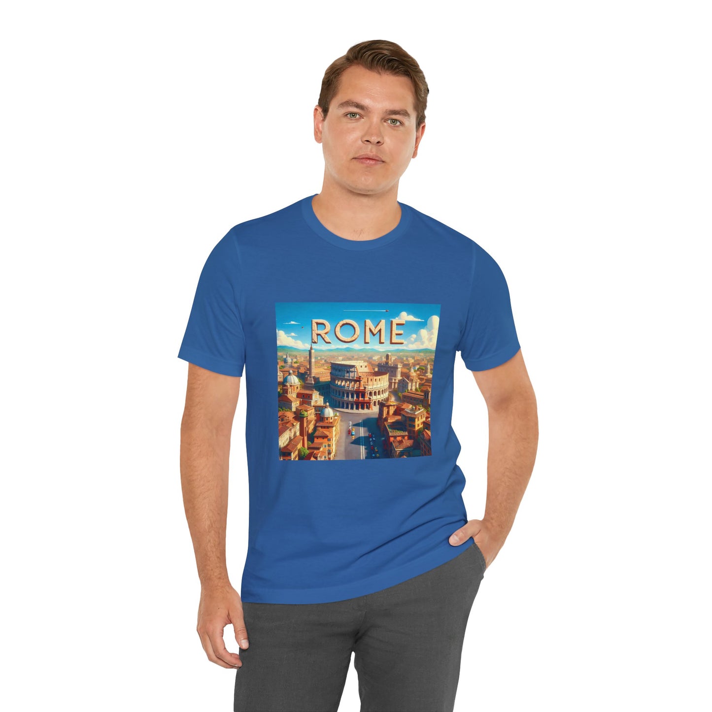 Rome Disney Pixar Style Jersey Short Sleeve Tee