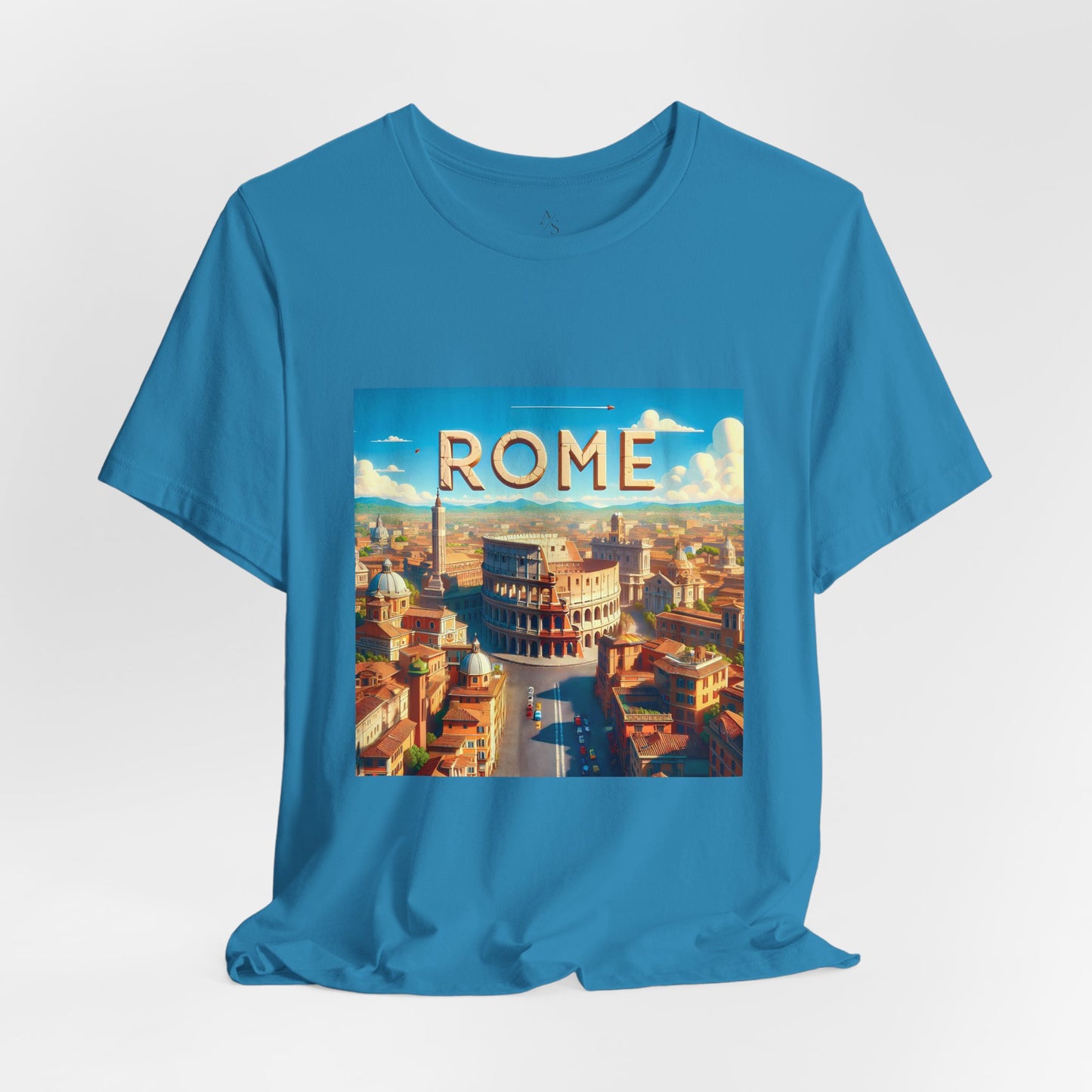 Rome Disney Pixar Style Jersey Short Sleeve Tee