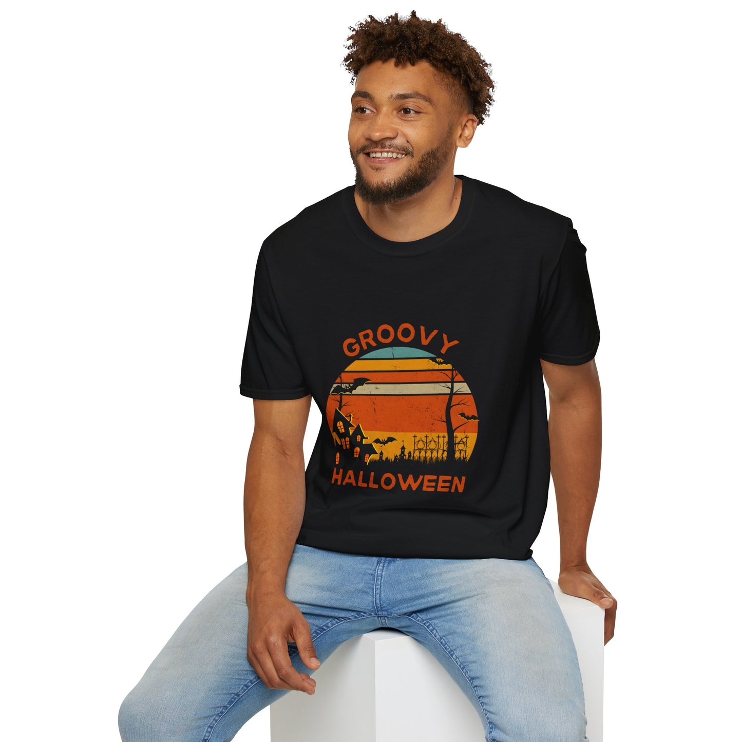 Groovy Halloween Softstyle T-Shirt