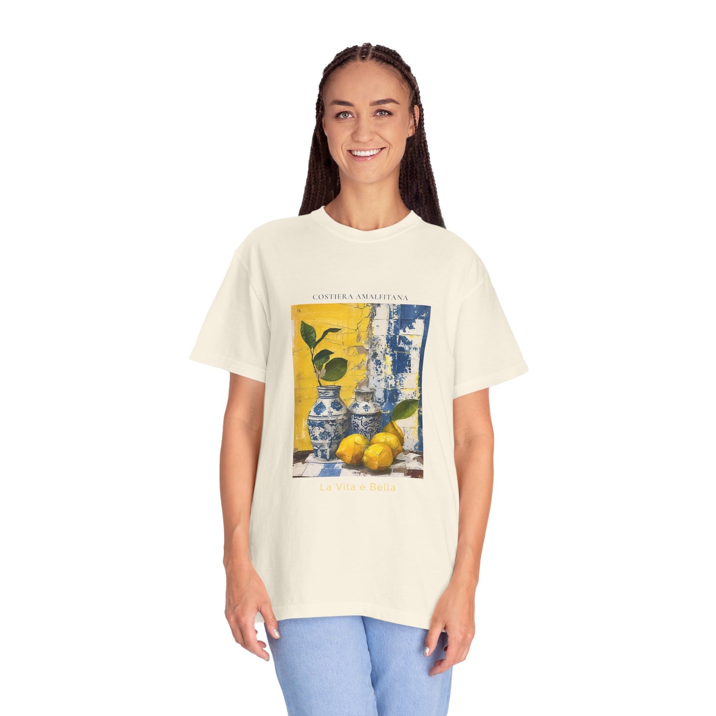 Amalfi Lemon La Vita È Bella Graphic T-Shirt