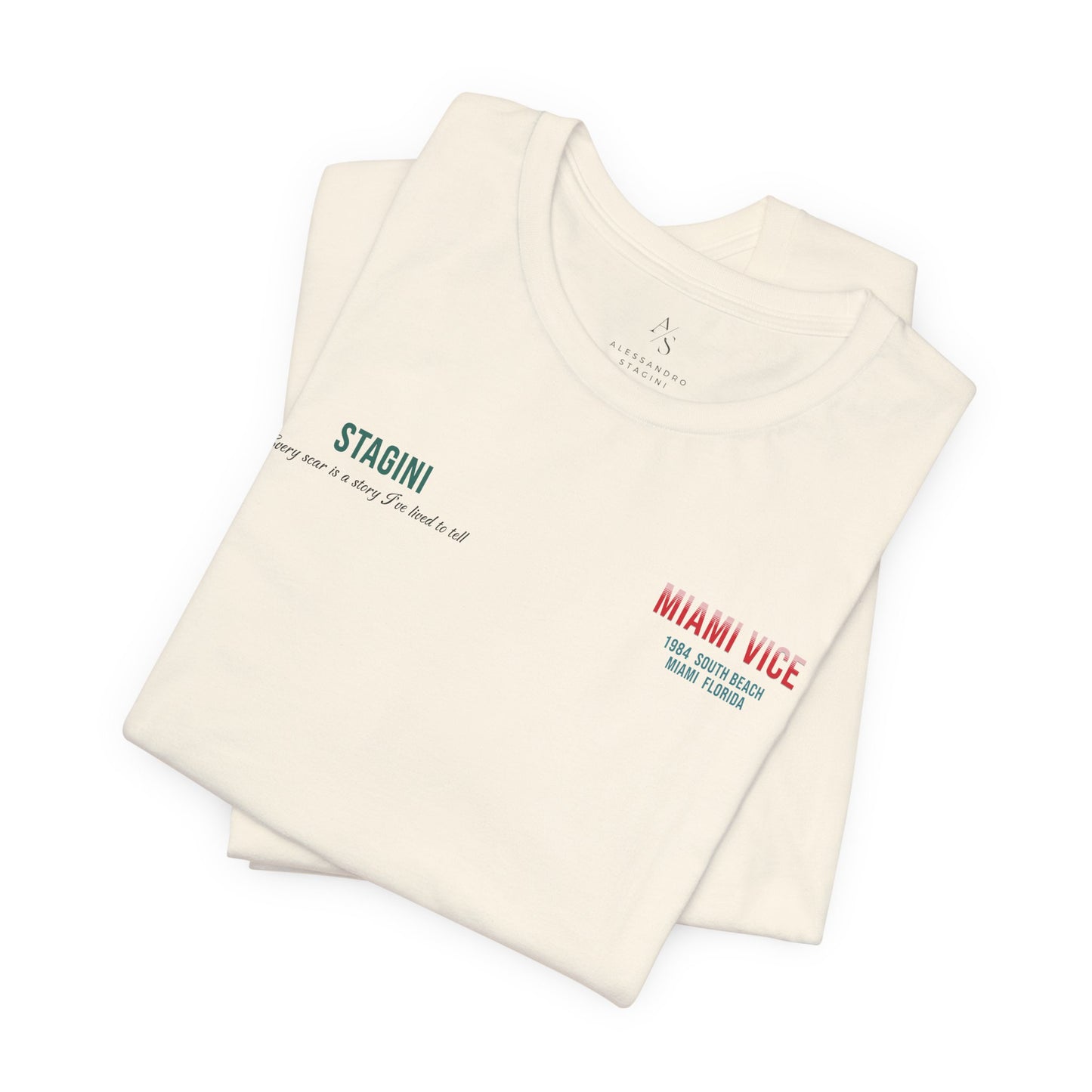 Miami Vice Jersey Short Sleeve Tee