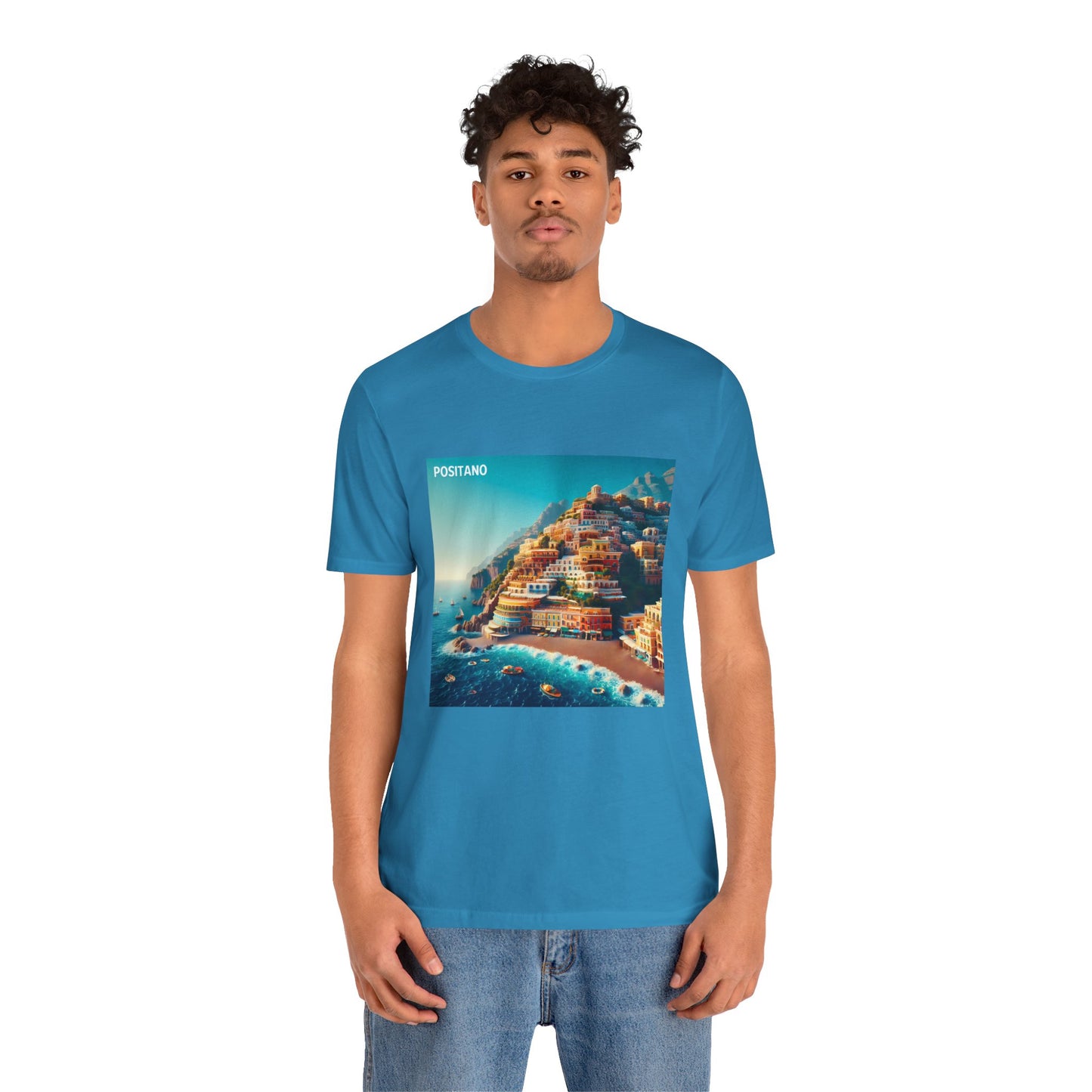 Positano Disney Pixar Style Jersey Short Sleeve Tee