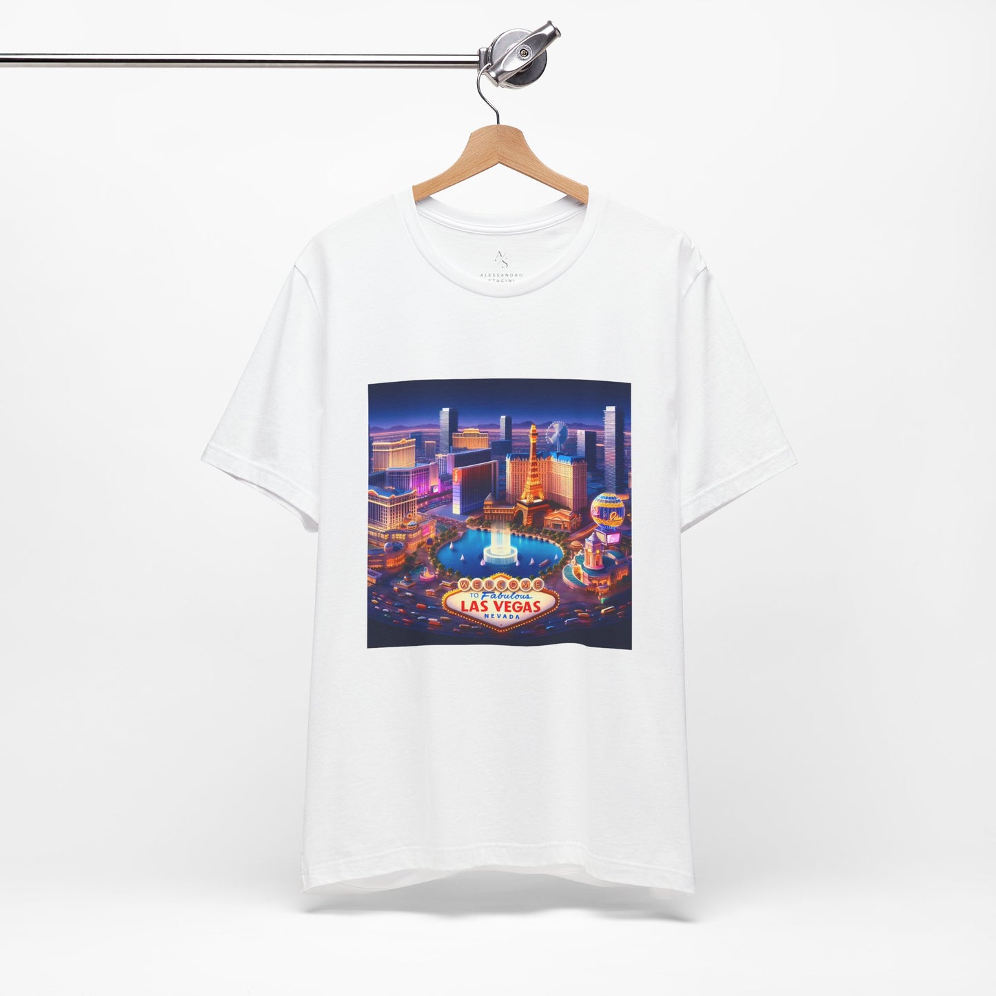 Las Vegas Disney Pixar Style Jersey Short Sleeve Tee