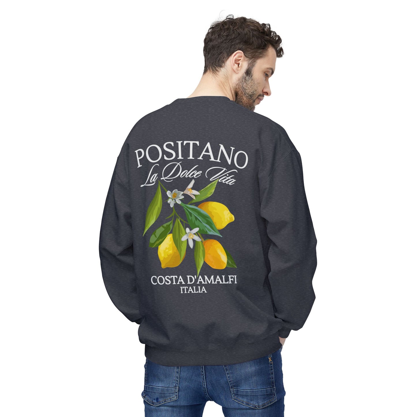 Positano Lemon Italy Graphic Sweatshirt