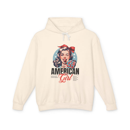 American Girl 1950s Vintage Graphic Hoodie
