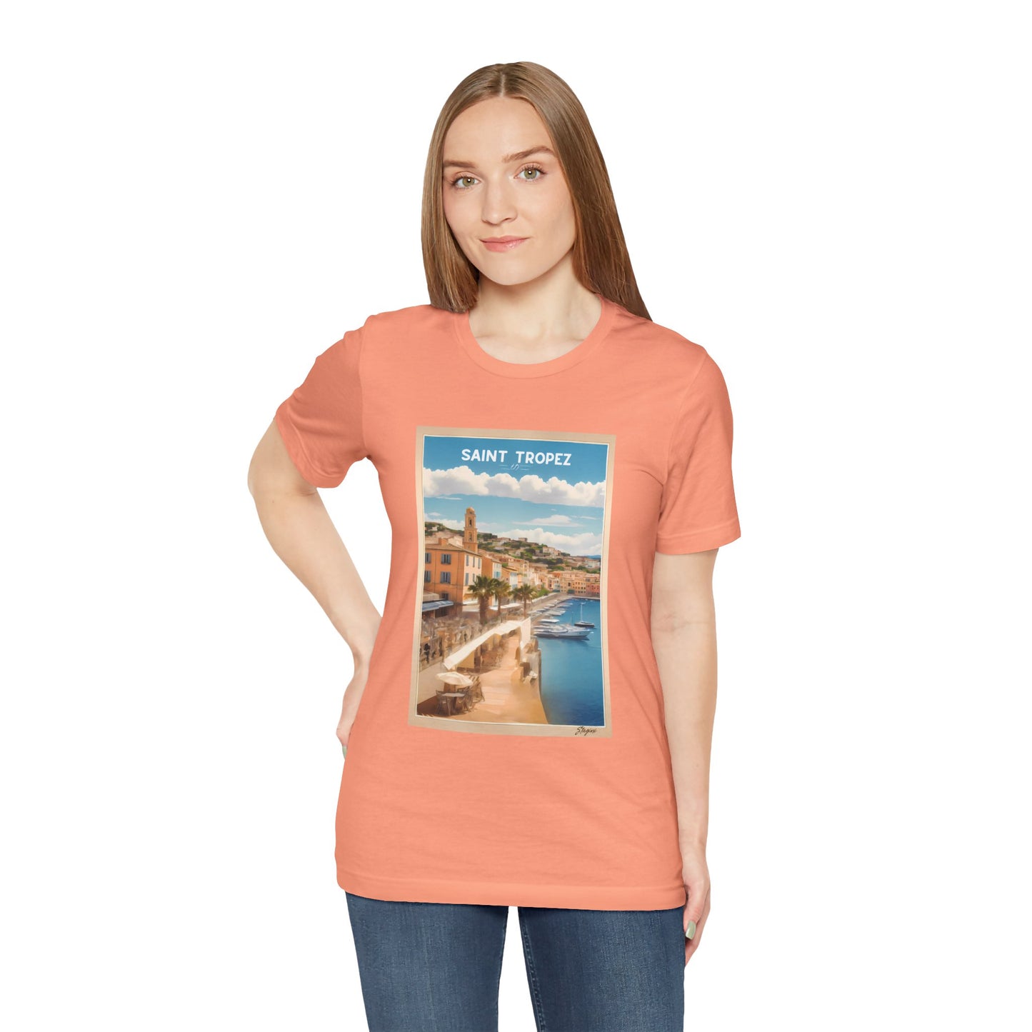 Saint Tropez Marina Jersey Short Sleeve Tee