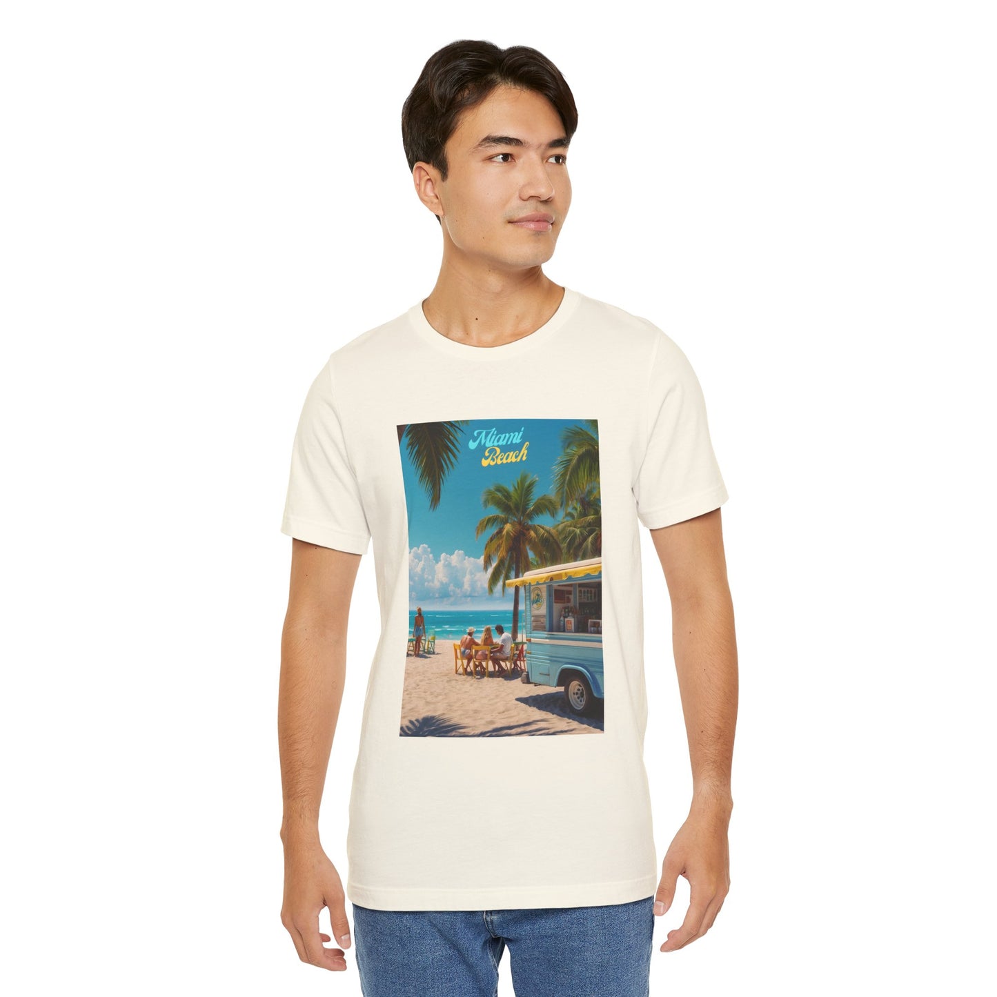 Miami Beach Retrosense Jersey Short Sleeve Tee