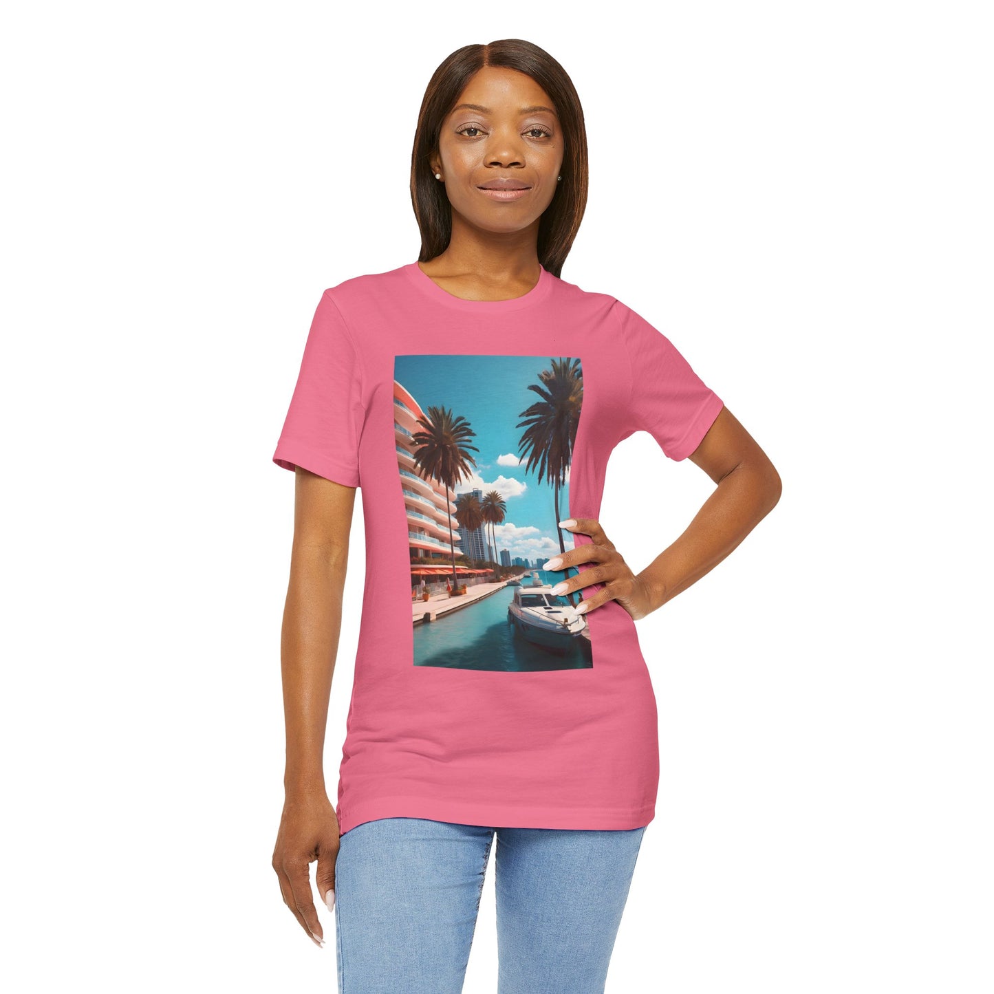 Marina Beach Jersey Short Sleeve Tee