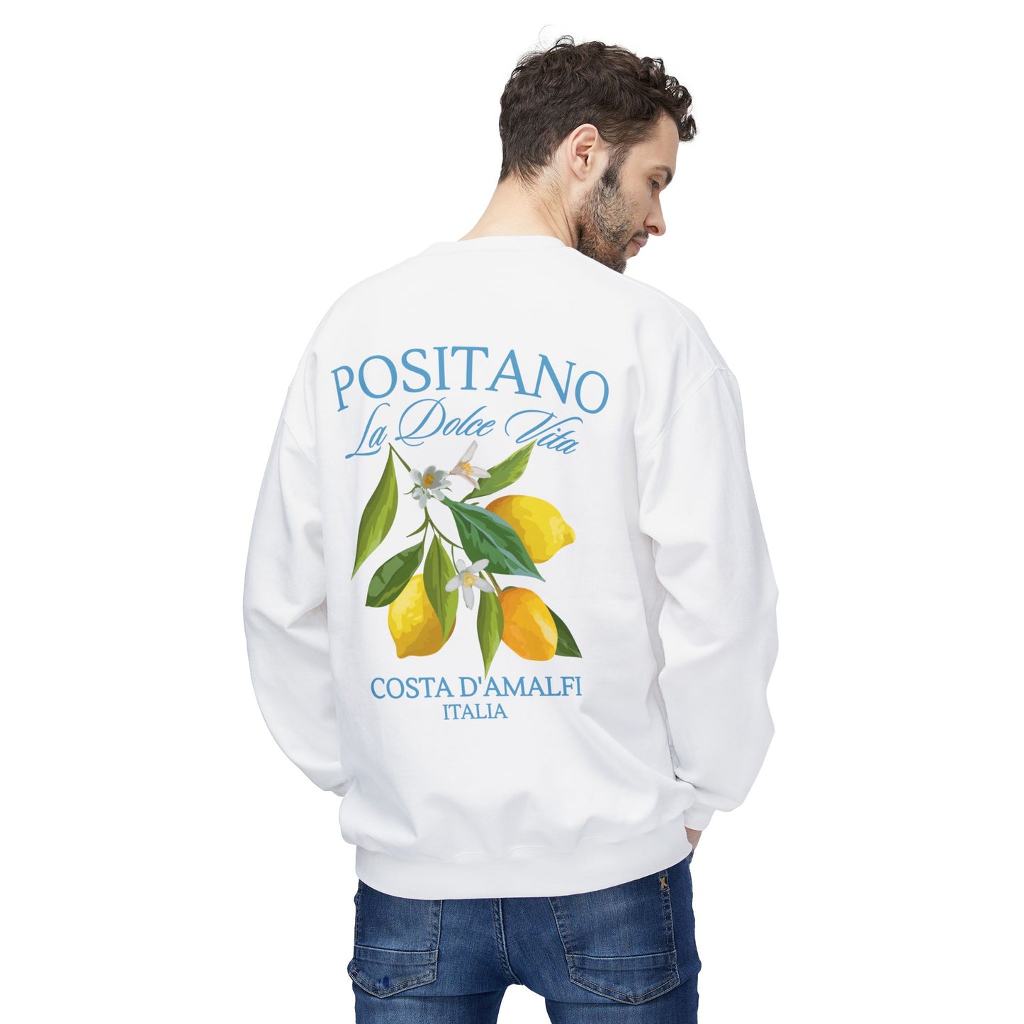 Positano Lemon Italy Graphic Sweatshirt