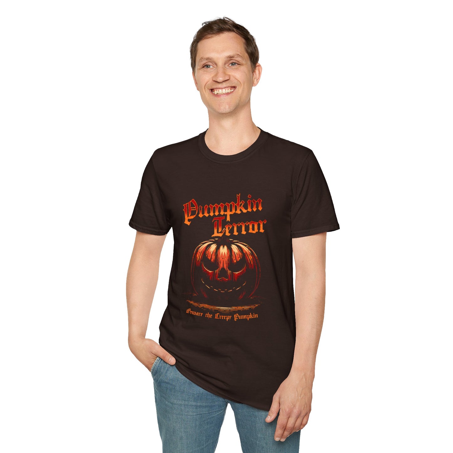 Pumpkin Terror Softstyle T-Shirt