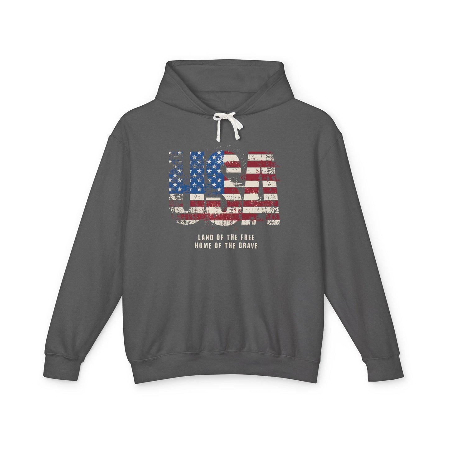 USA American Flag Graphic Hoodie