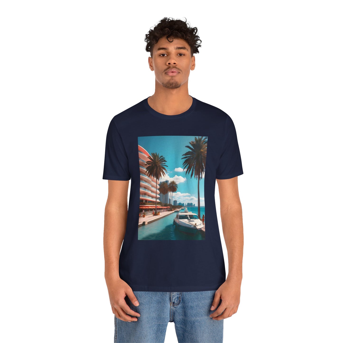 Marina Beach Jersey Short Sleeve Tee