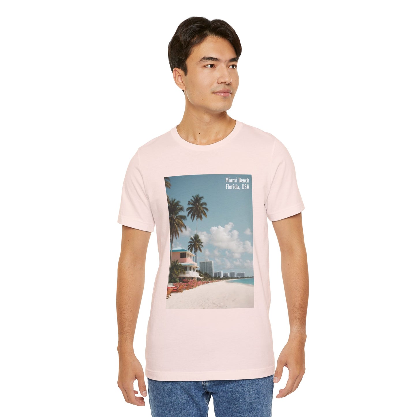 Miami Beach Jersey Short Sleeve Tee