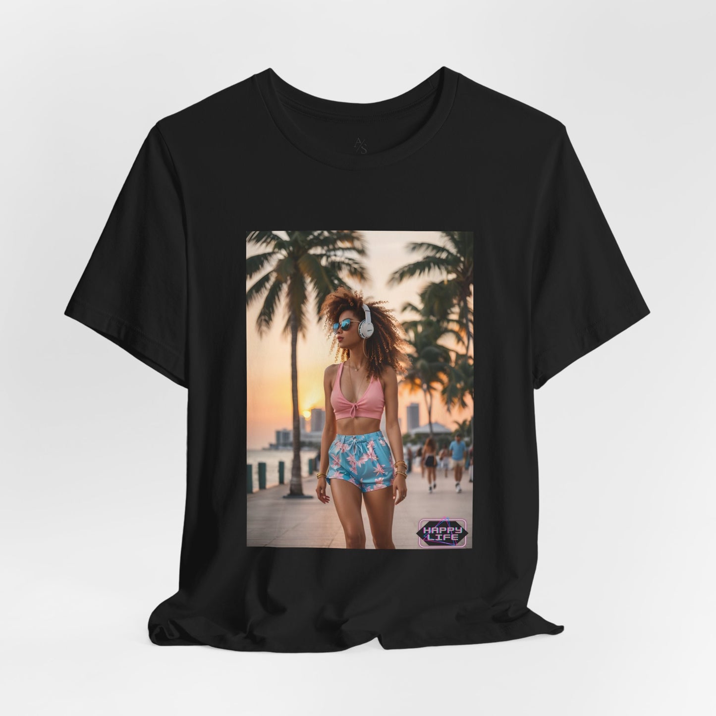 Chill Sunset Vibes Jersey Short Sleeve Tee