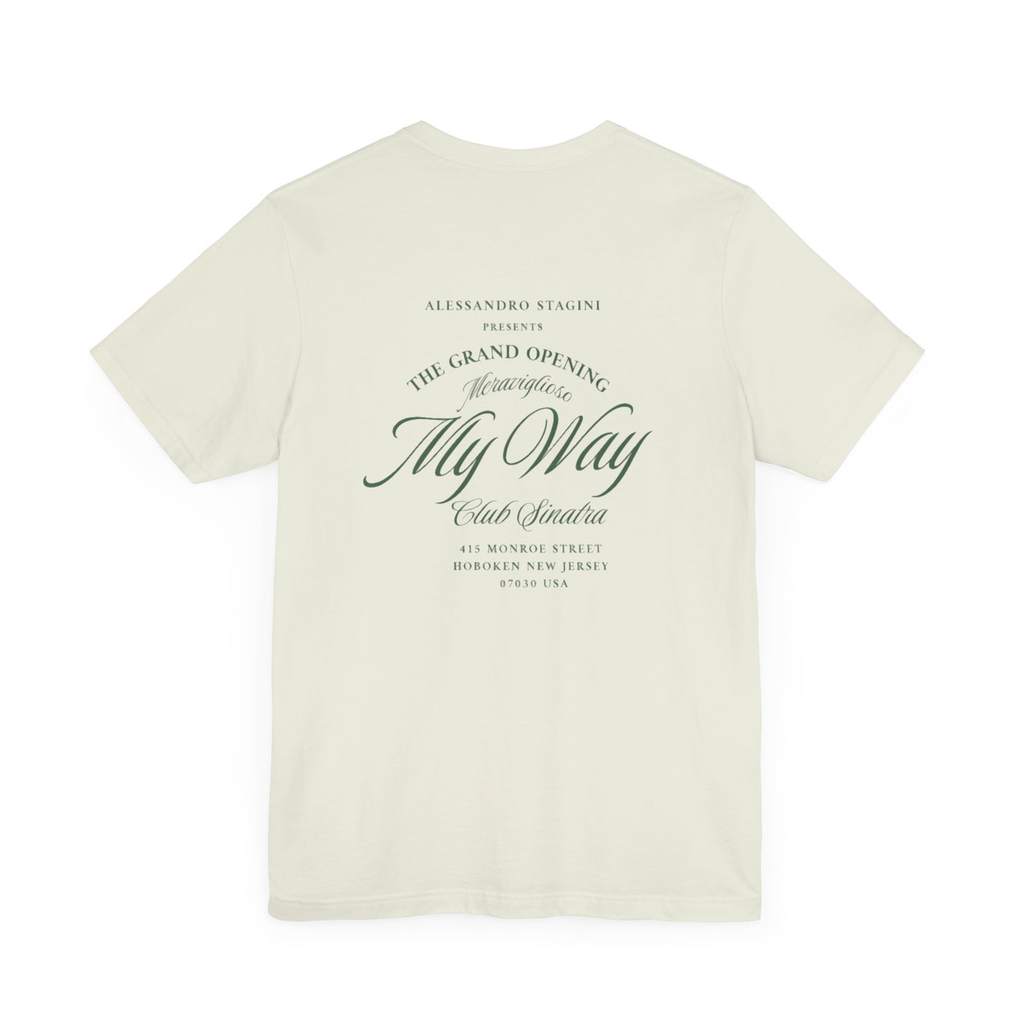 My Way Jersey Short Sleeve Tee