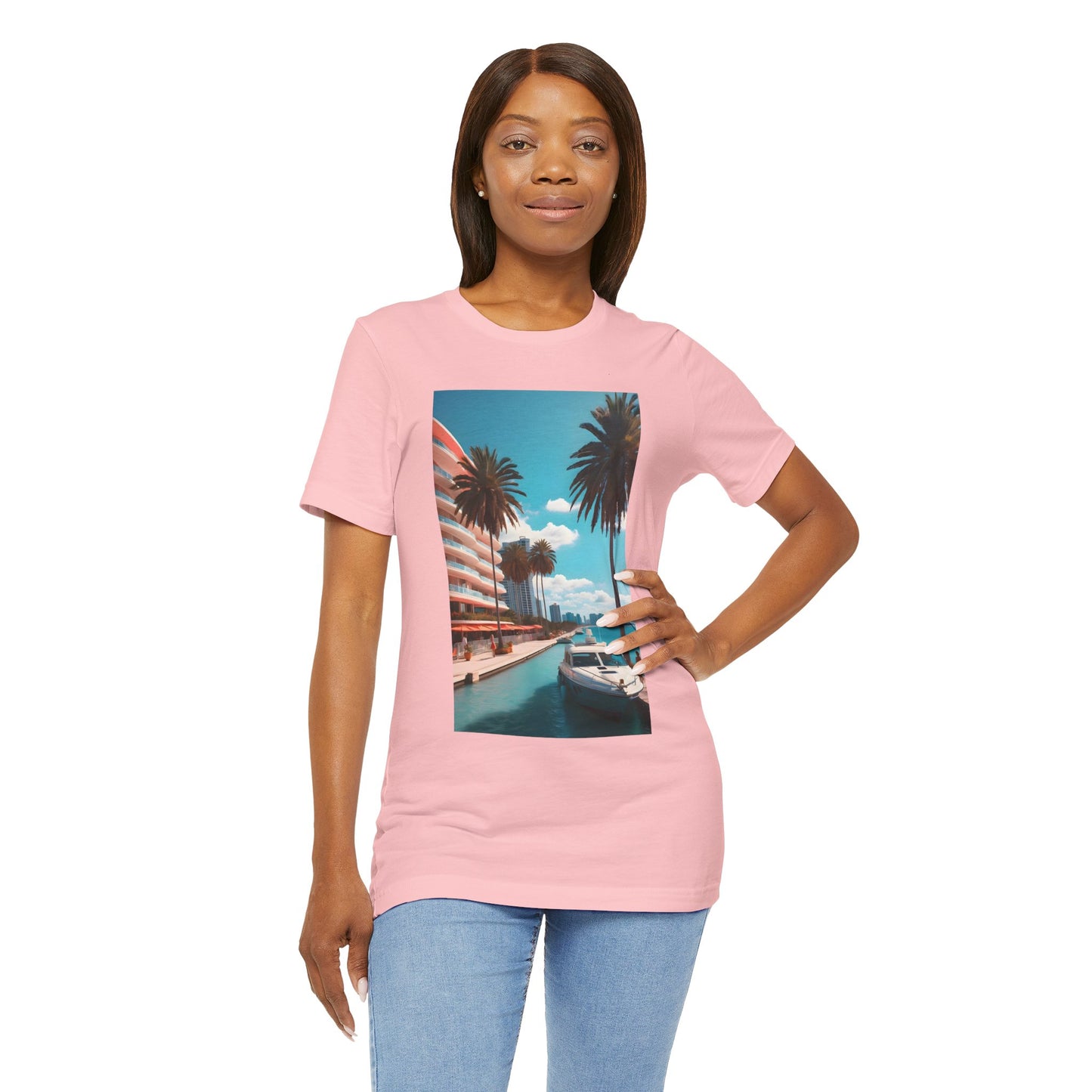 Marina Beach Jersey Short Sleeve Tee