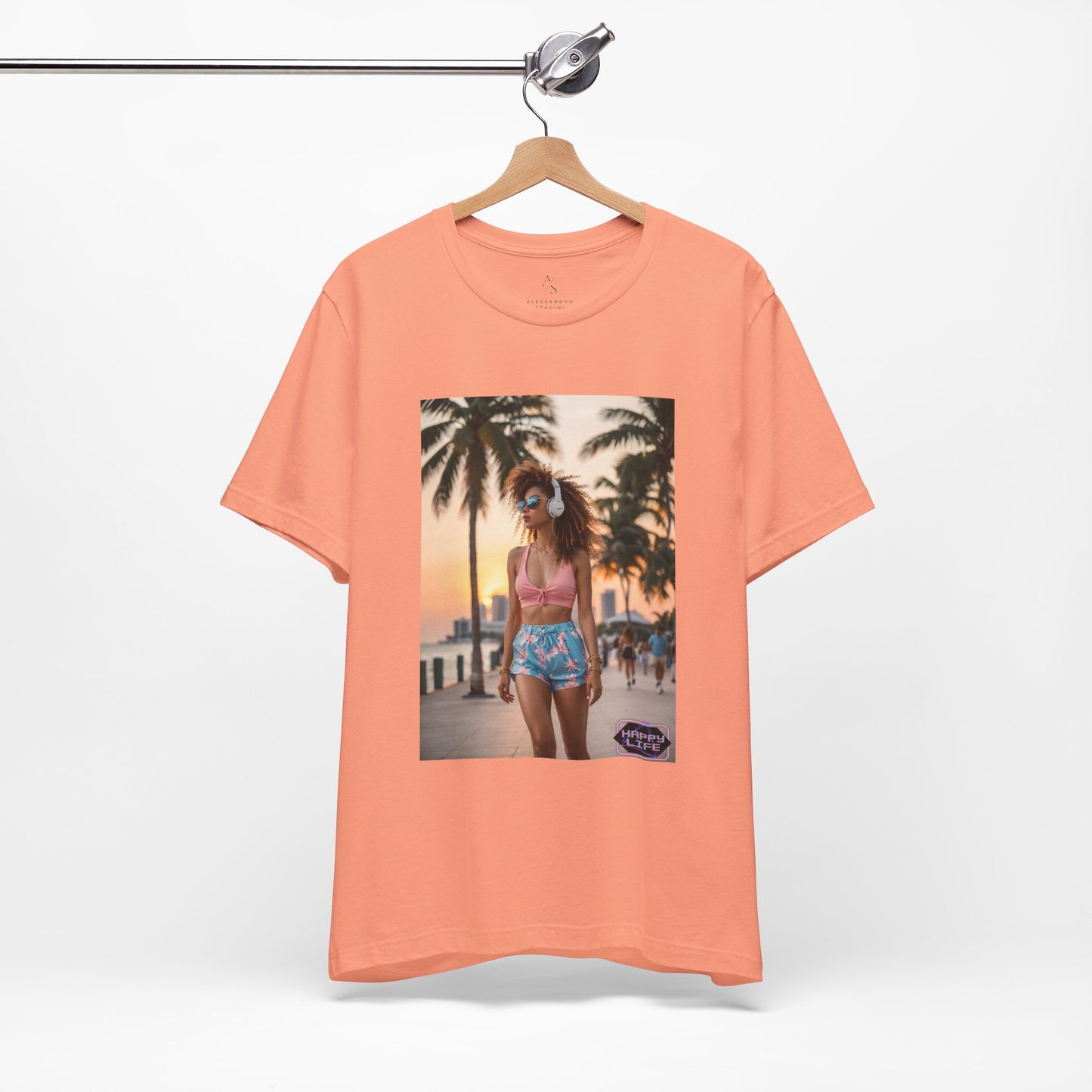 Chill Sunset Vibes Jersey Short Sleeve Tee