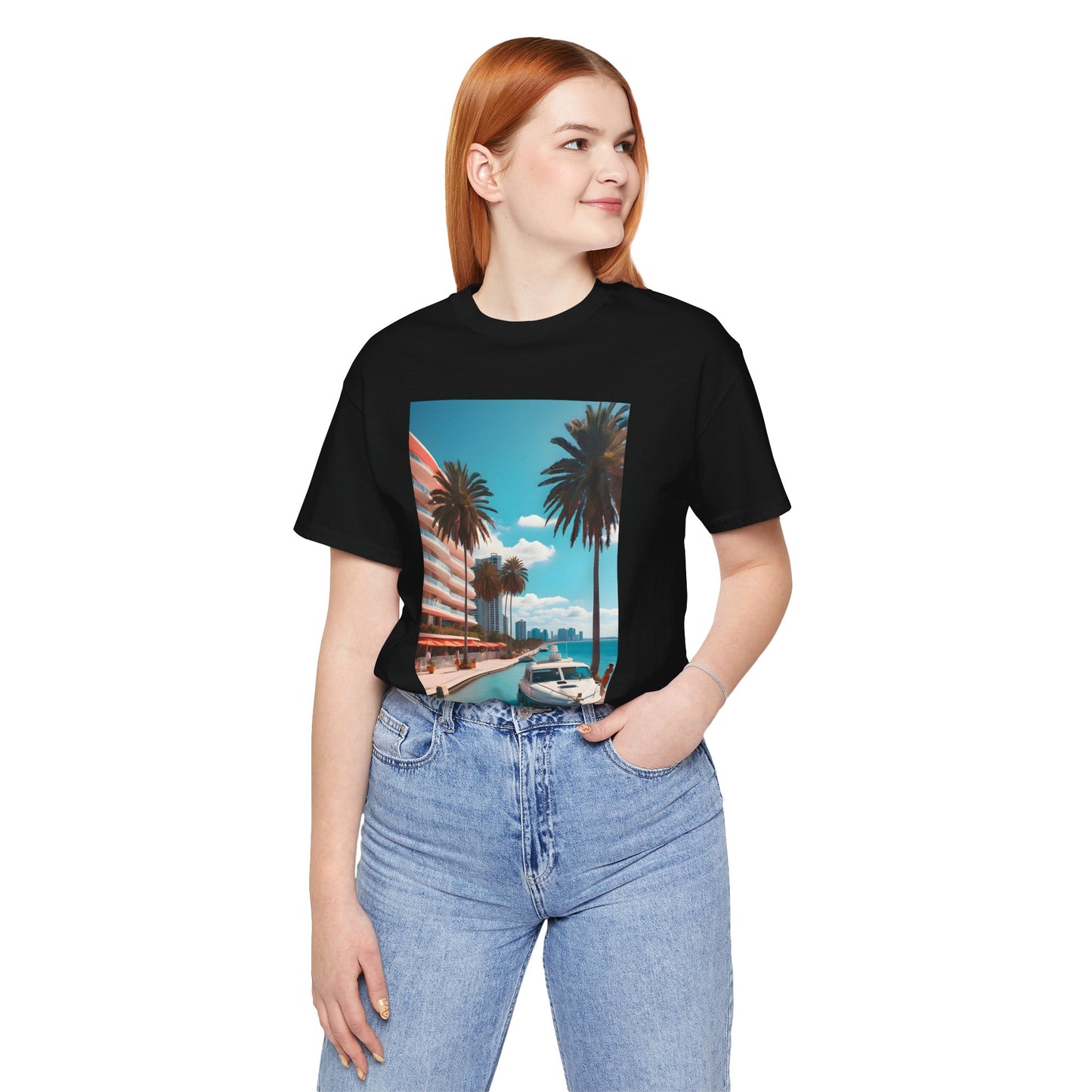 Marina Beach Jersey Short Sleeve Tee