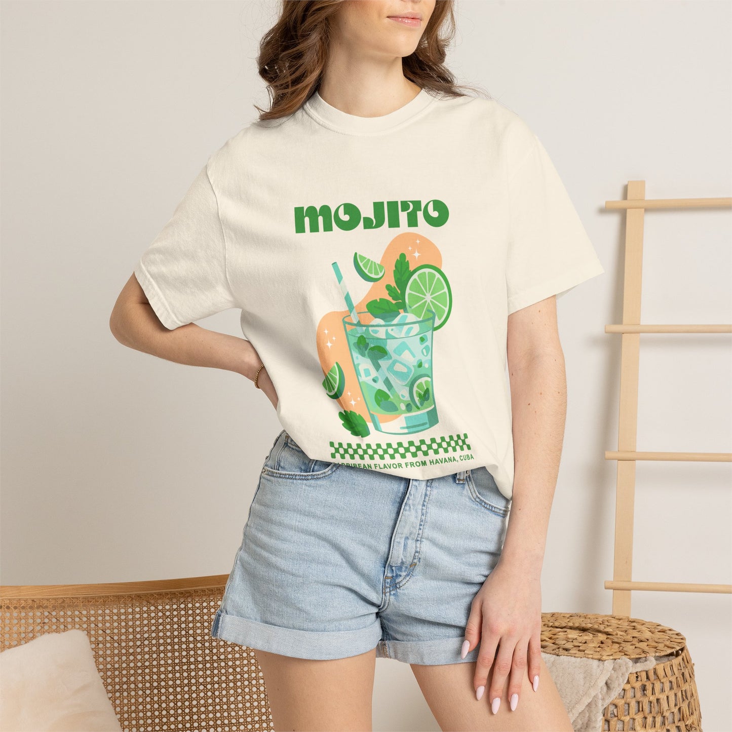 Mojito Coctail Havana Cuba Graphic T-Shirt