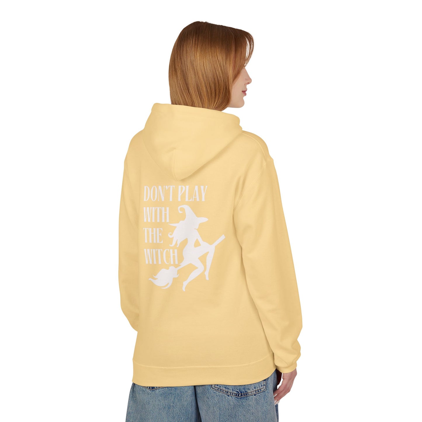 Don't Play With The Witch Midweight Softstyle Fleece Hoodie