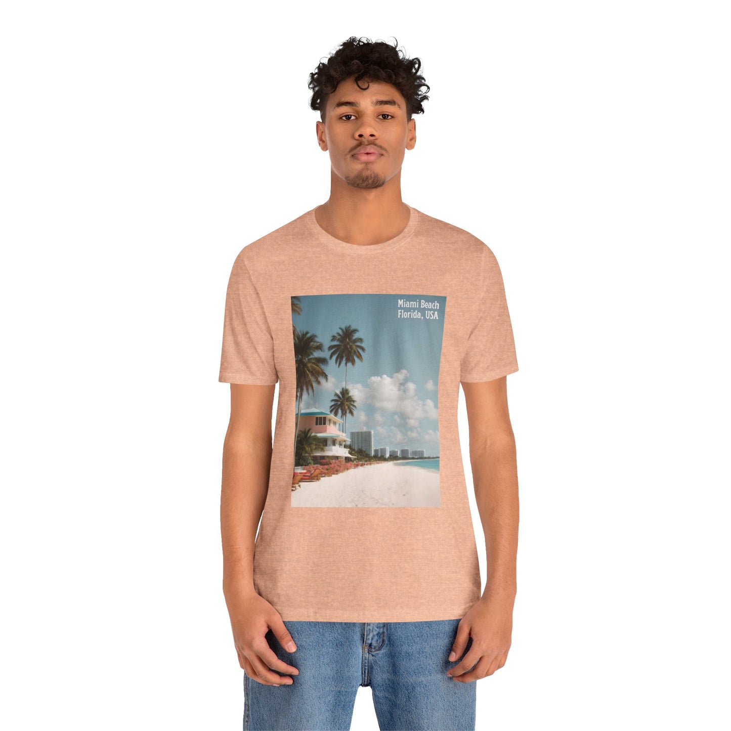 Miami Beach Jersey Short Sleeve Tee