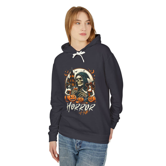 Horror Hustle Lightweight Hooded Sweatshirt