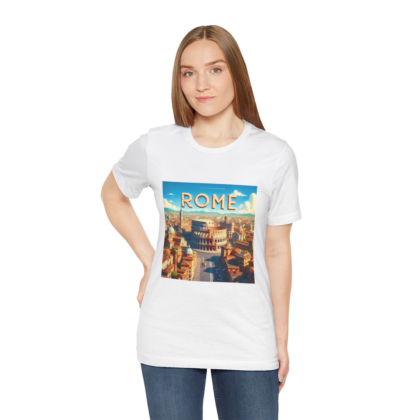 Rome Disney Pixar Style Jersey Short Sleeve Tee