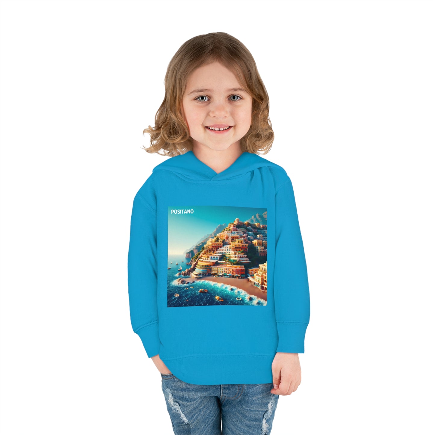 Positano Disney Pixar Style Toddler Pullover Fleece Hoodie