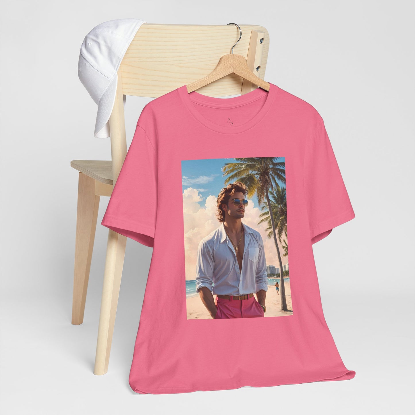 Walking On The Beach Jersey Short Sleeve Tee