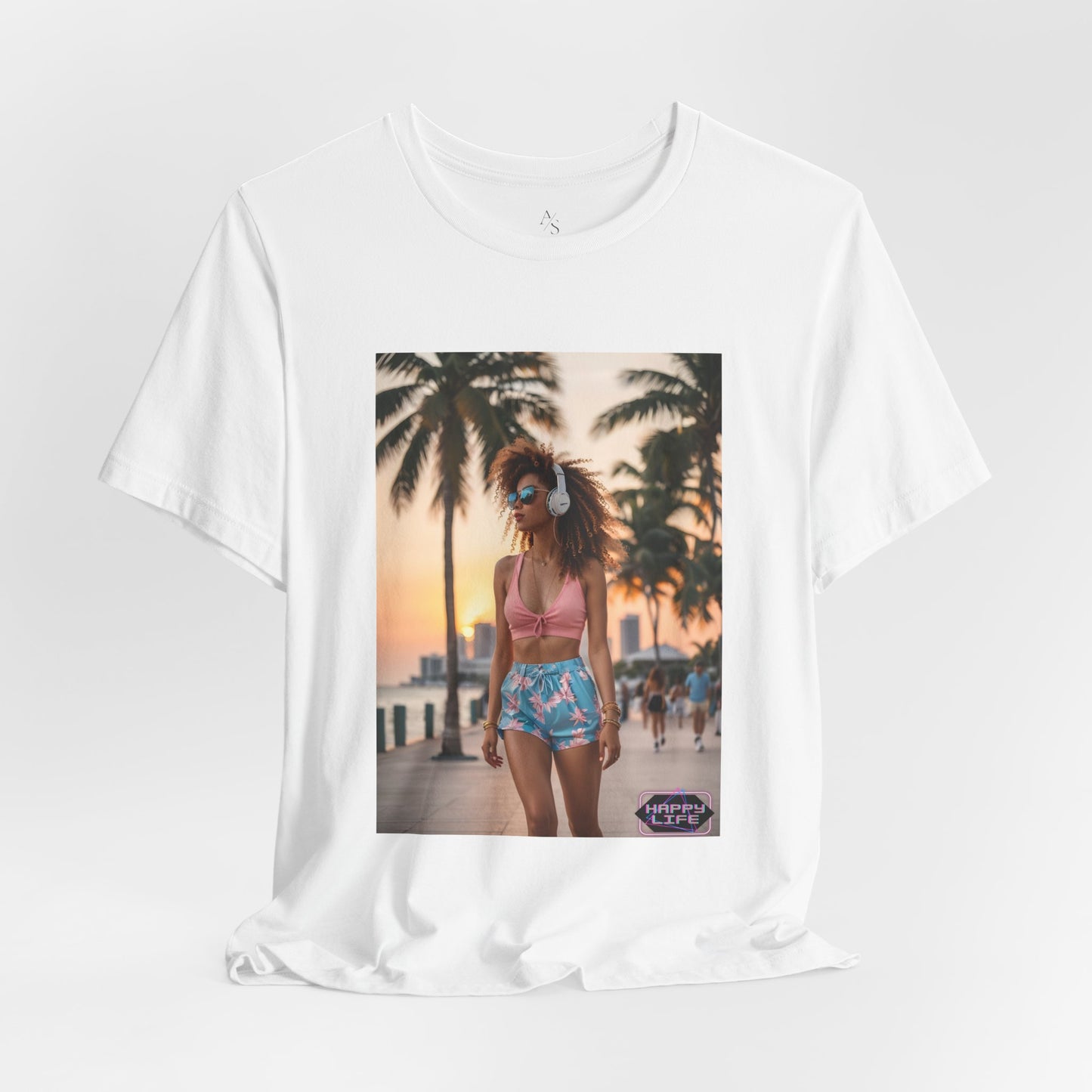 Chill Sunset Vibes Jersey Short Sleeve Tee