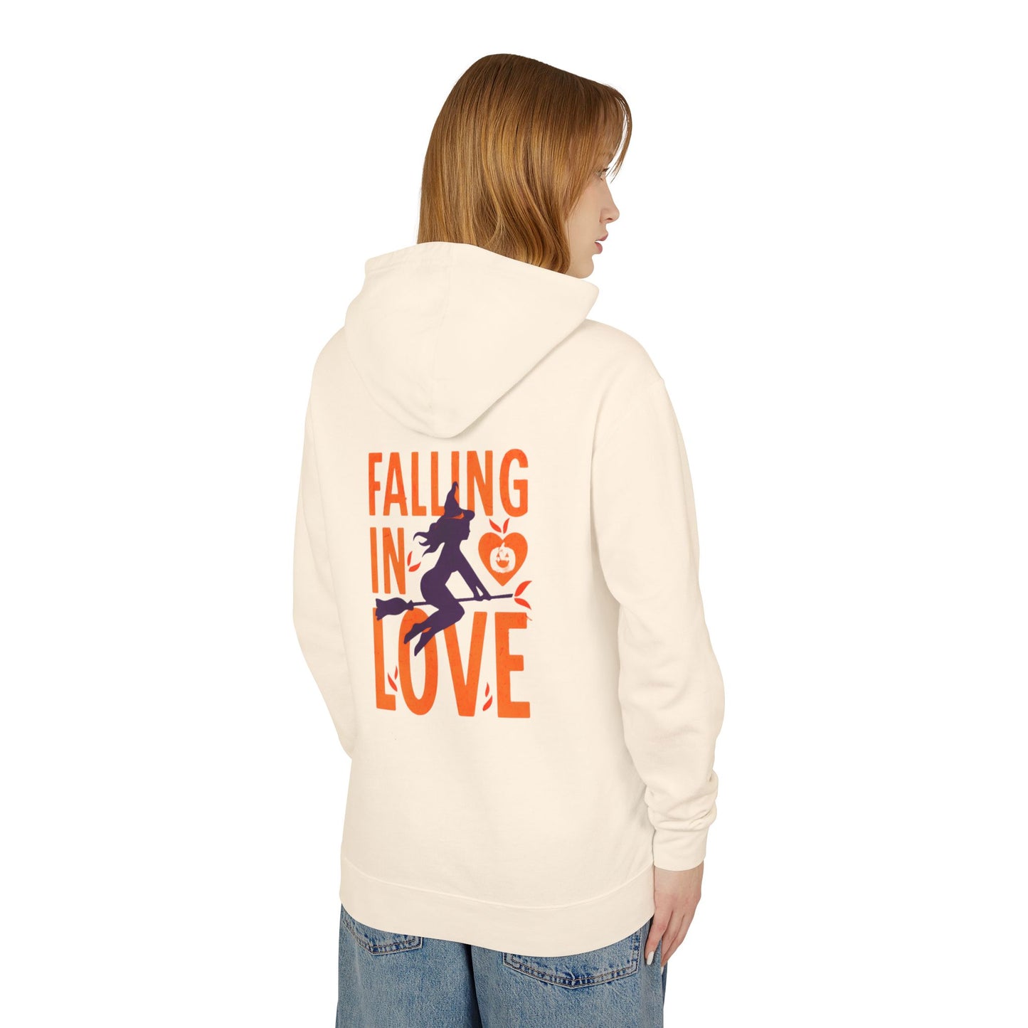 Falling In Love Lightweight Hooded Sweatshirt