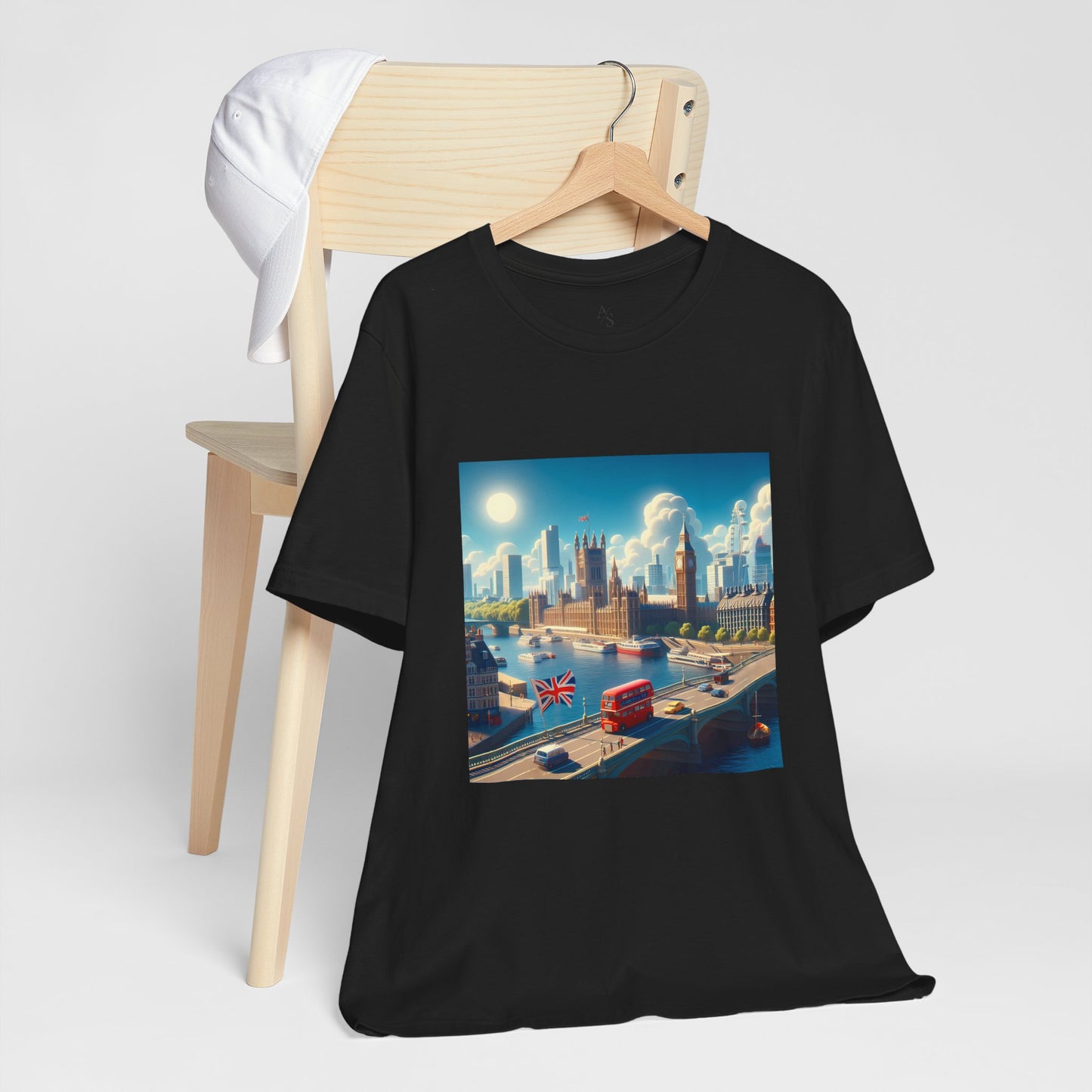 London Disney Pixar Style Jersey Short Sleeve Tee