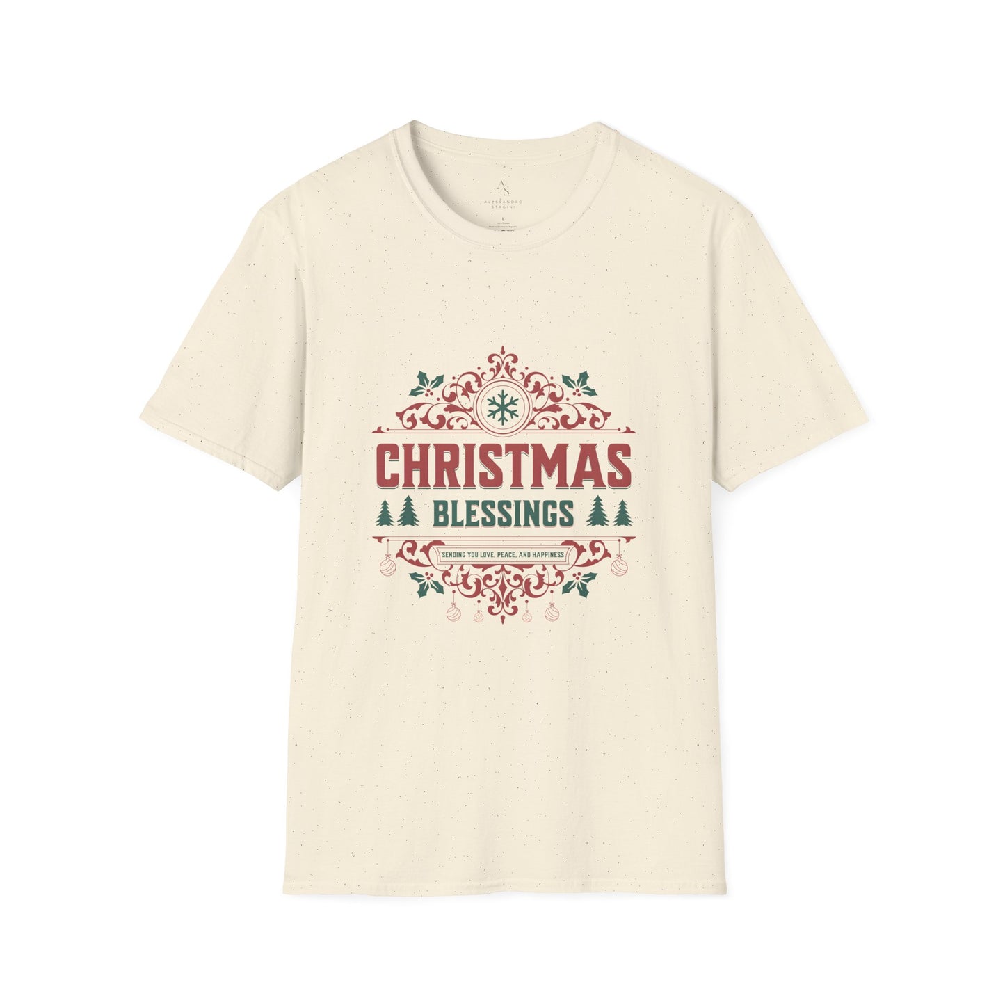 Christmas Blessings Softstyle T-Shirt