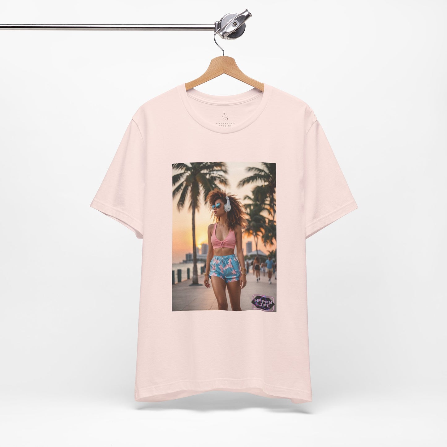 Chill Sunset Vibes Jersey Short Sleeve Tee