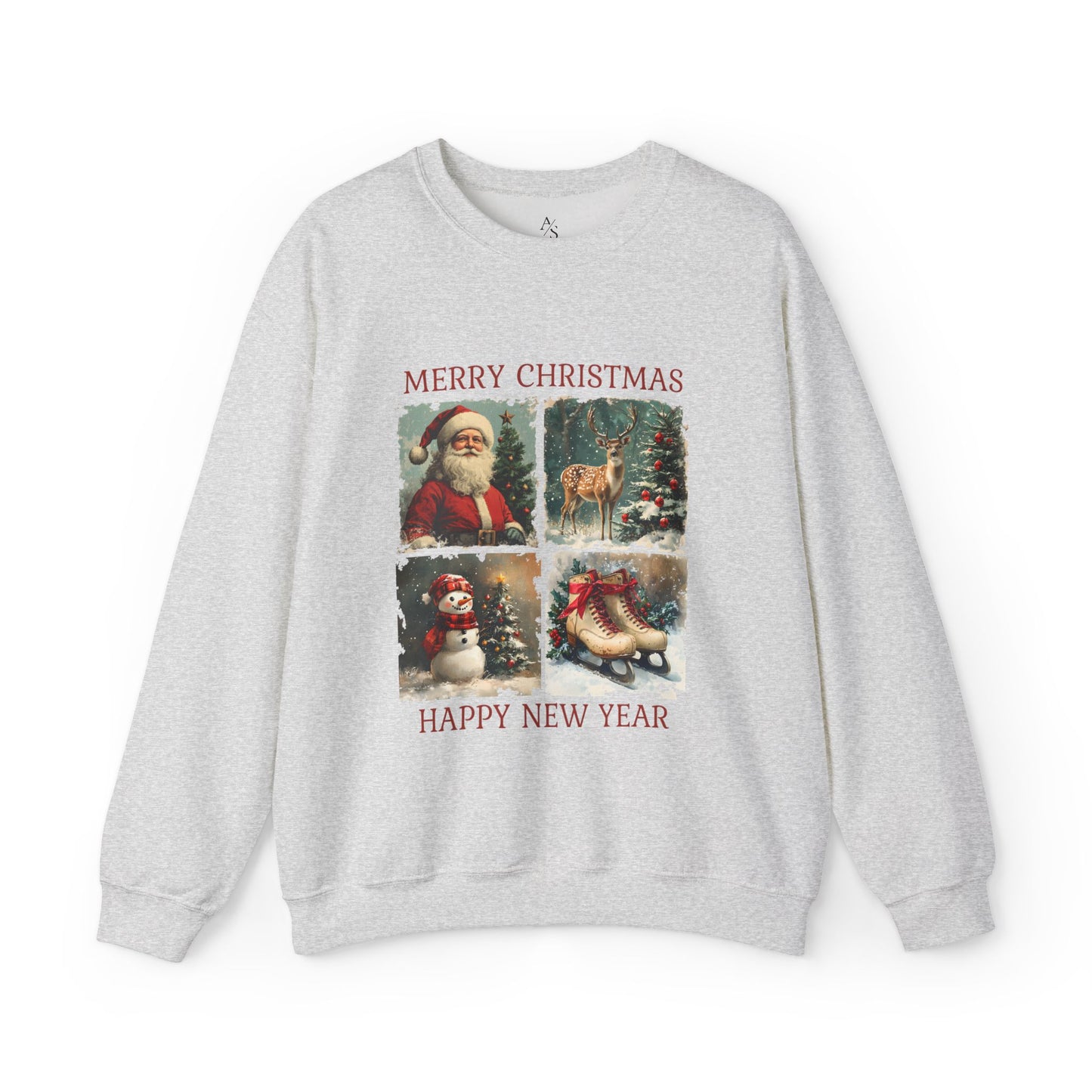 Retro Christmas Softstyle Sweatshirt