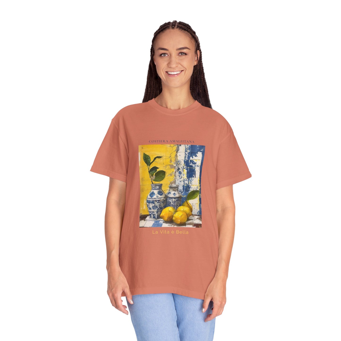 Amalfi Lemon La Vita È Bella Graphic T-Shirt