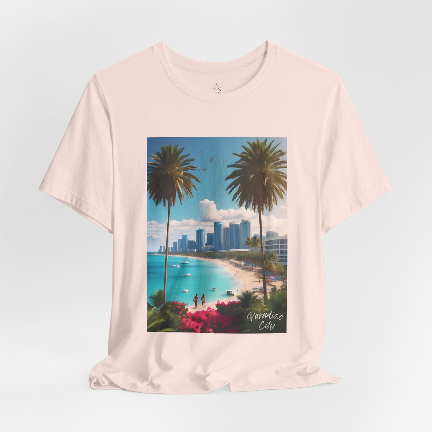 Paradise City Jersey Short Sleeve Tee