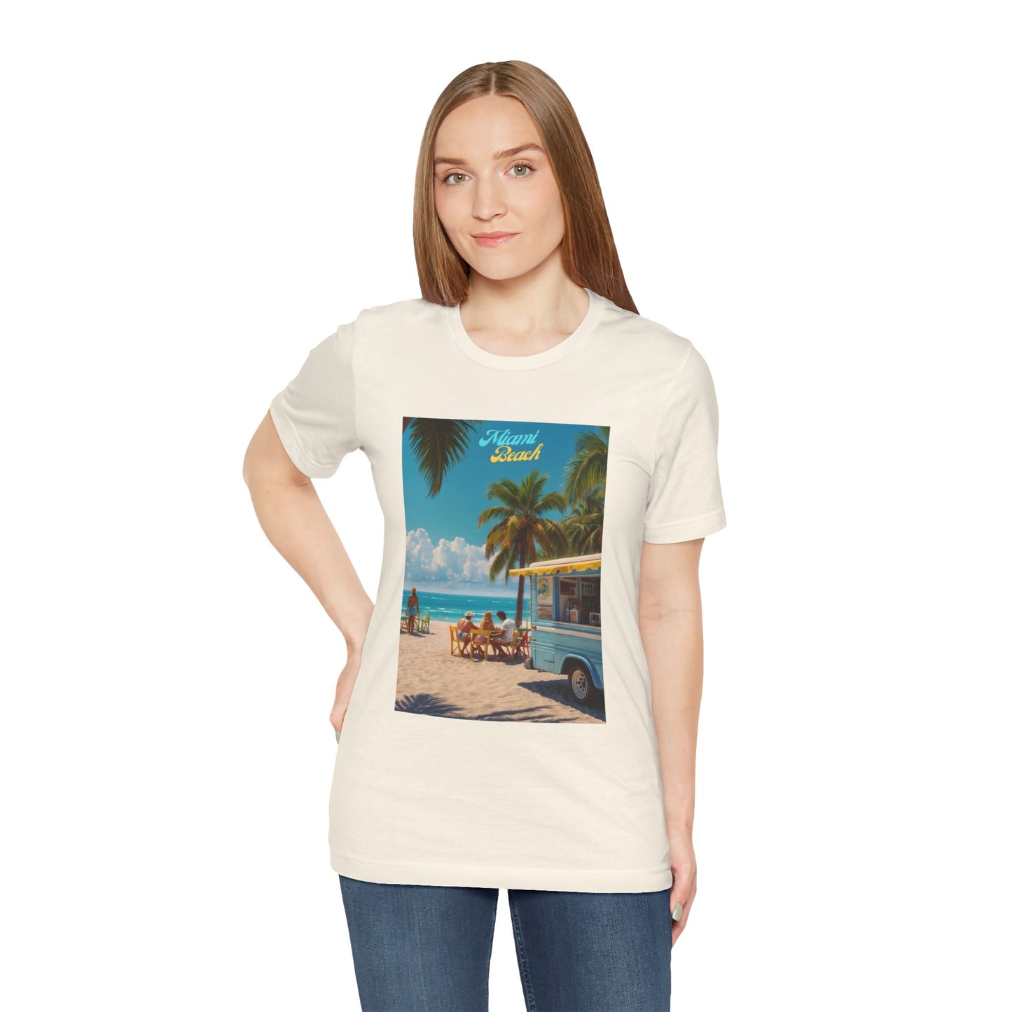 Miami Beach Retrosense Jersey Short Sleeve Tee