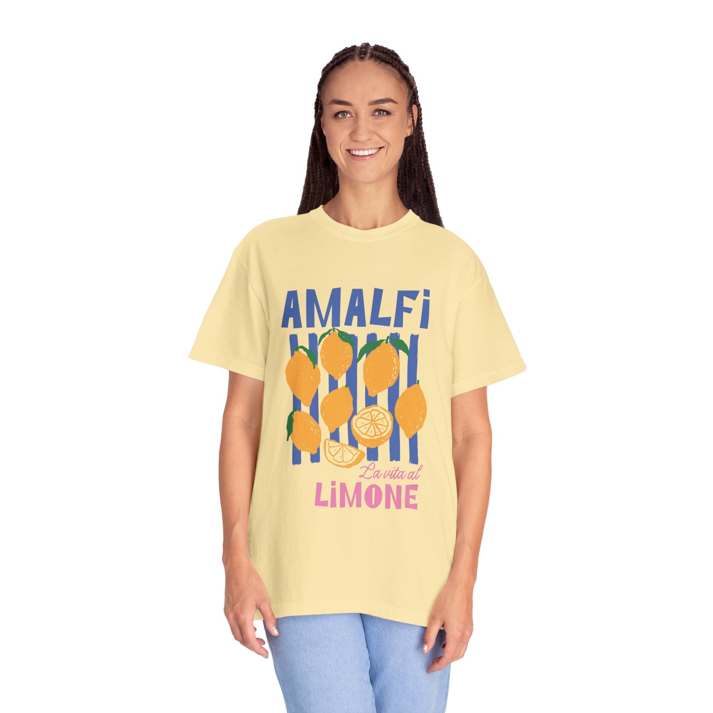 Amalfi Lemons Graphic T-Shirt - Italy Travel Tee