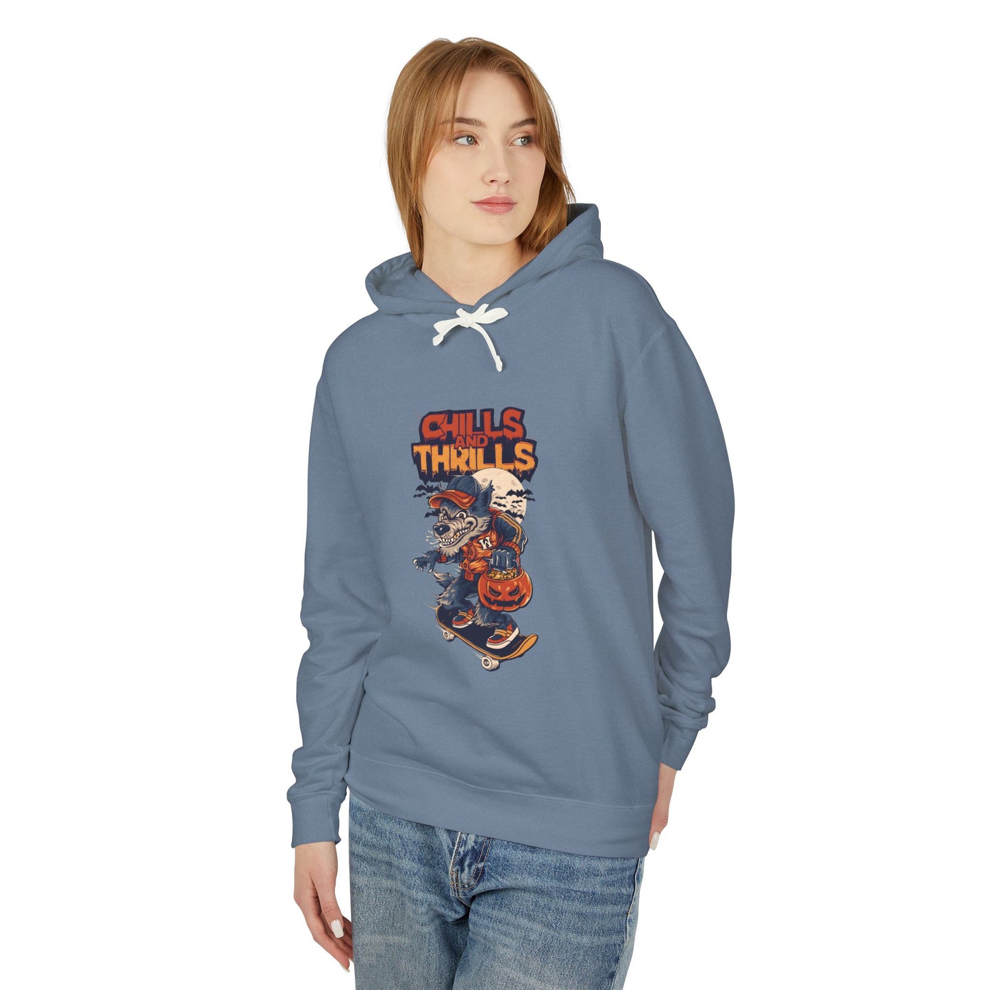 Chills And Thrills Lightweight Hooded Sweatshirt