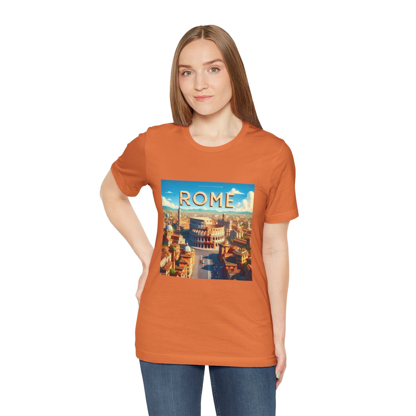 Rome Disney Pixar Style Jersey Short Sleeve Tee