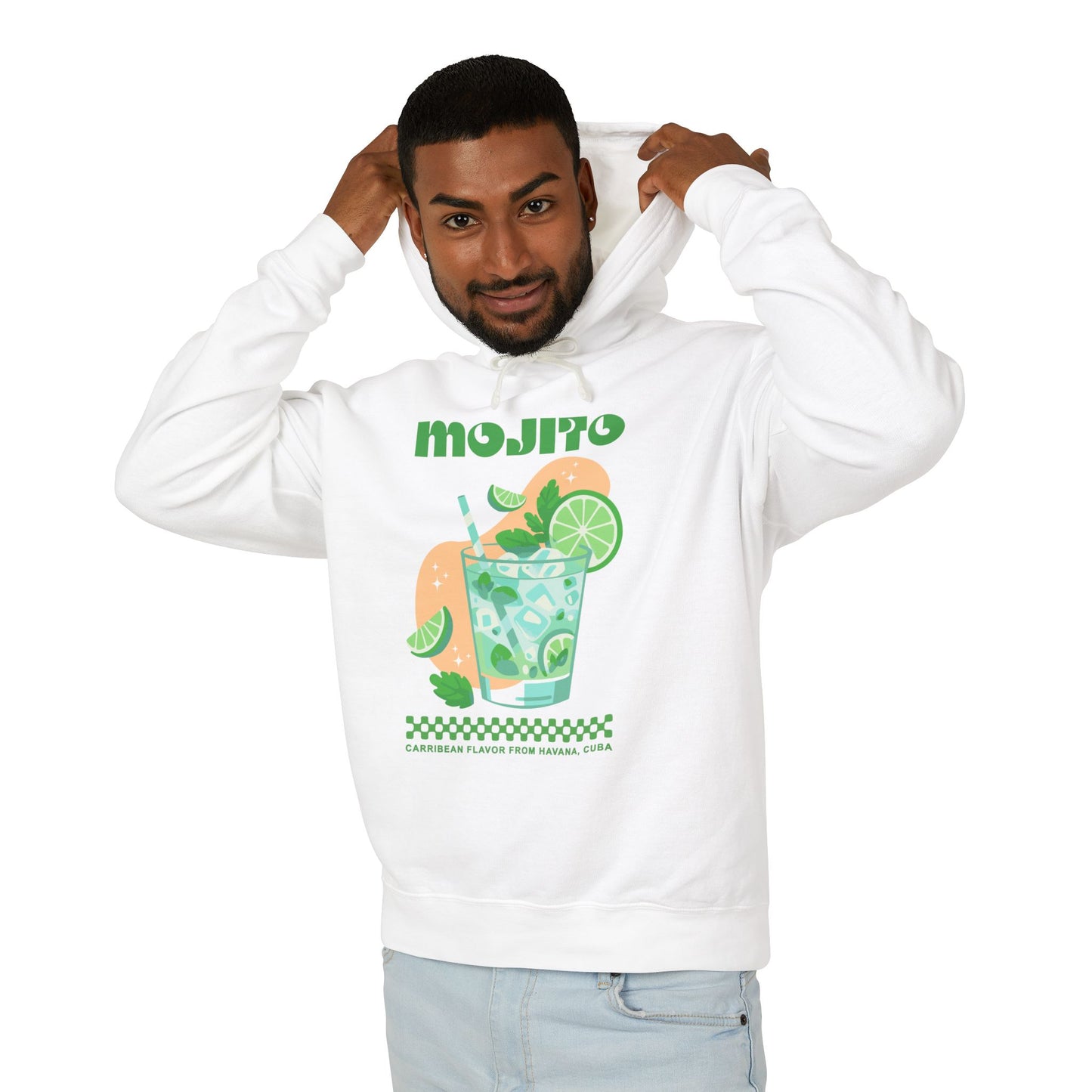 Mojito Cocktail Havana Cuba Graphic Hoodie