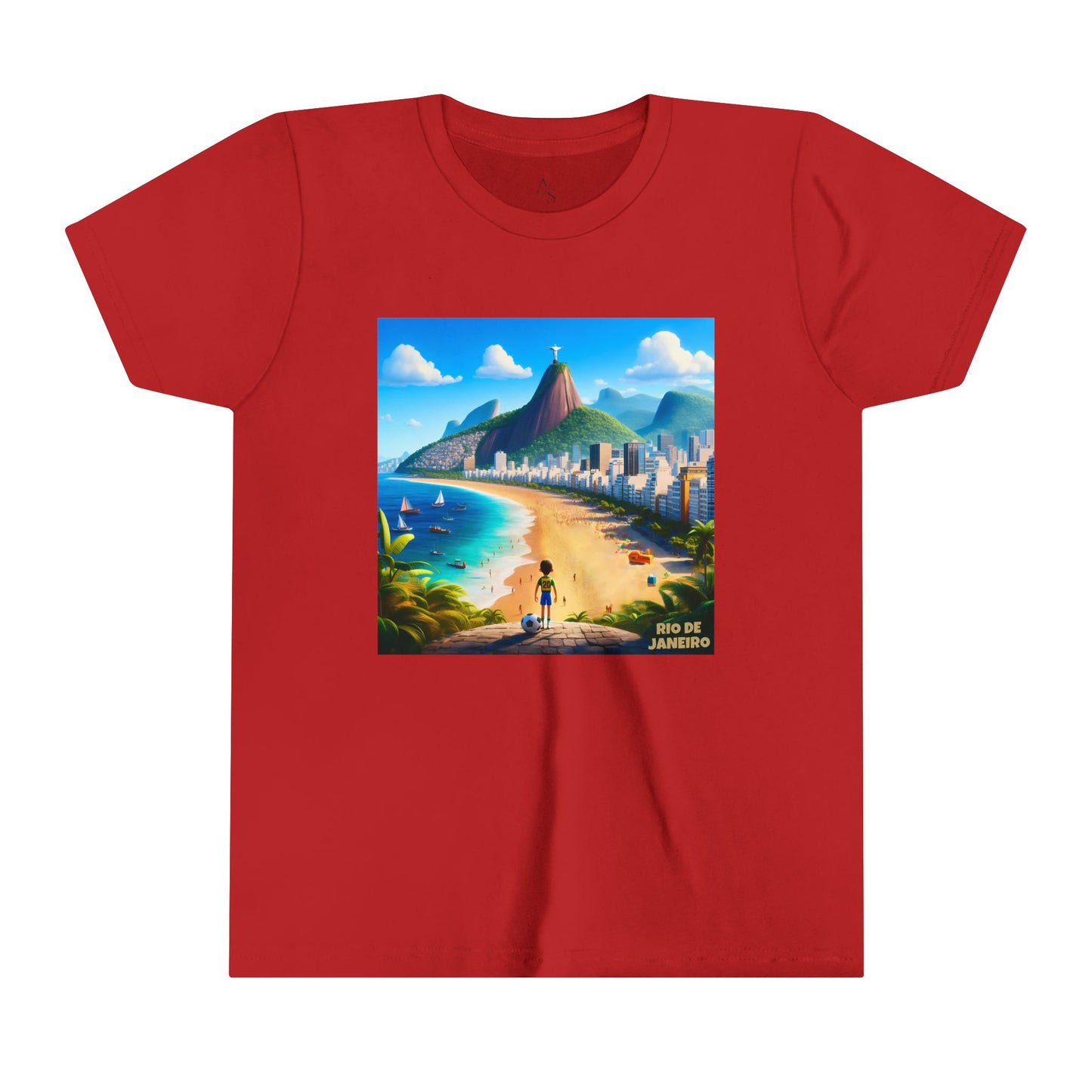 Rio De Janeiro Disney Pixar Style Youth Short Sleeve Tee