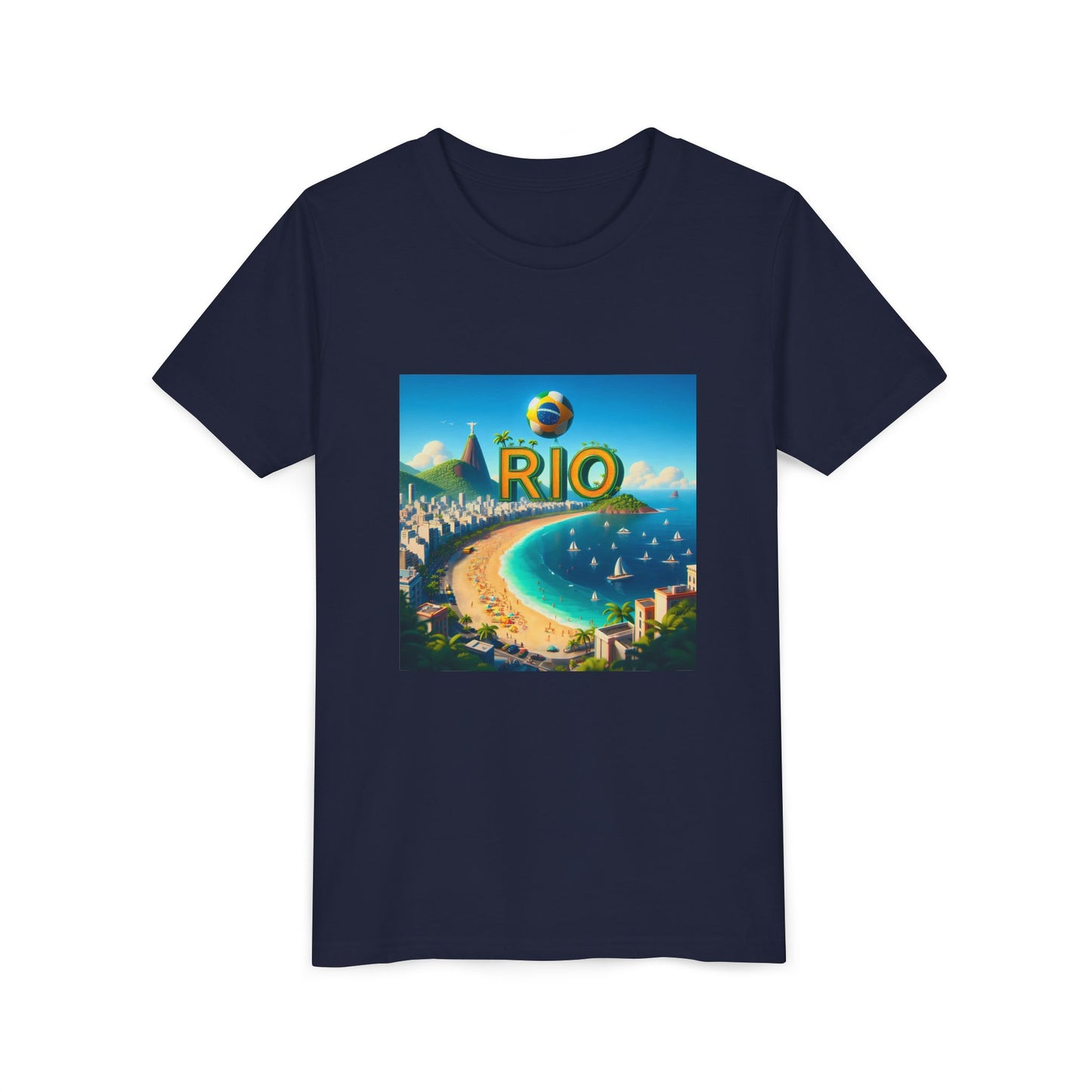 Rio Copacabana Disney Pixar Style Youth T-shirt