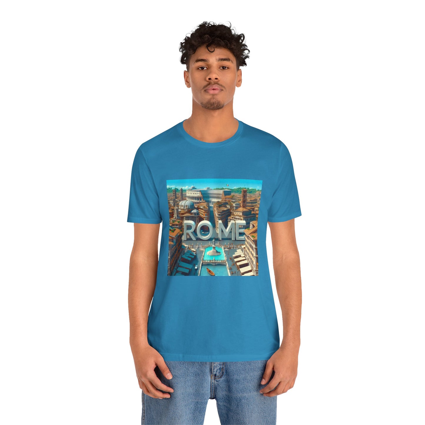 Rome Disney Pixar Style Jersey Short Sleeve Tee