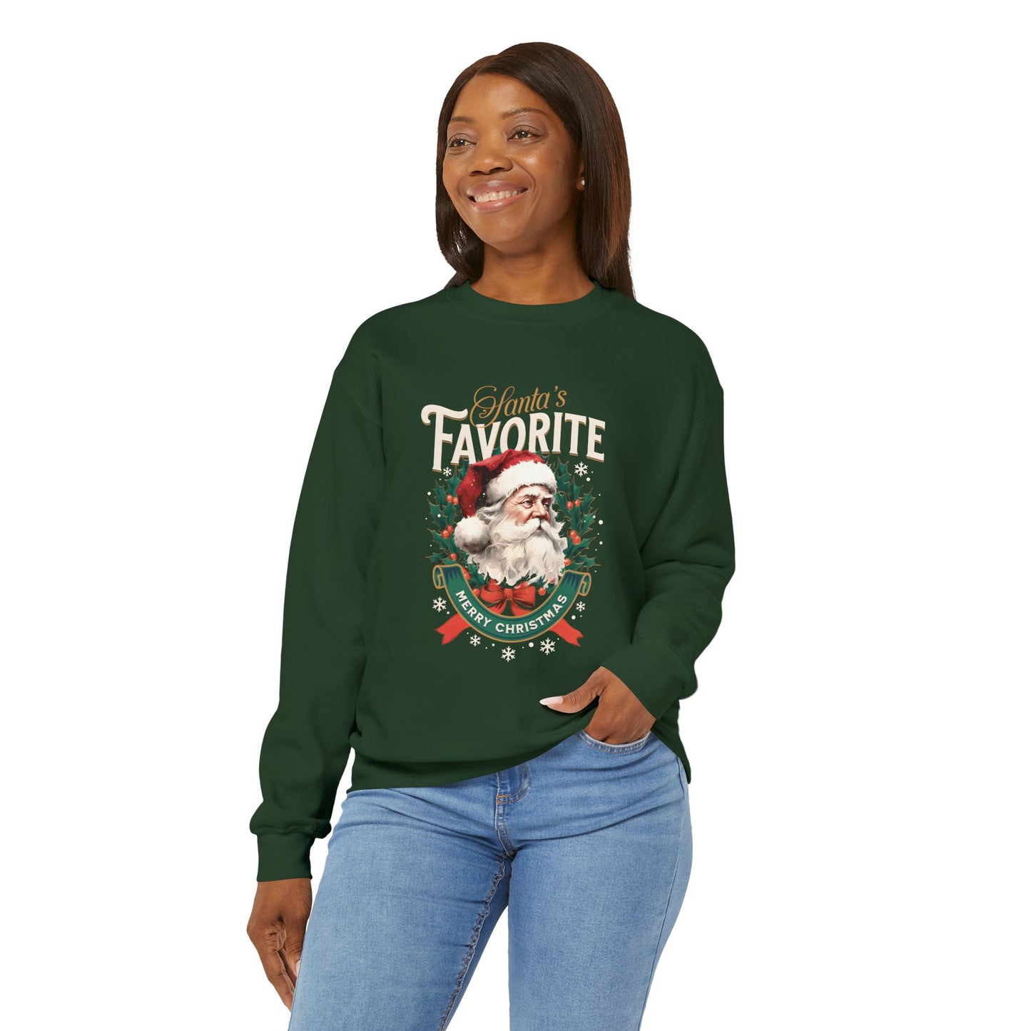 Santa's Favorite Softstyle Sweatshirt